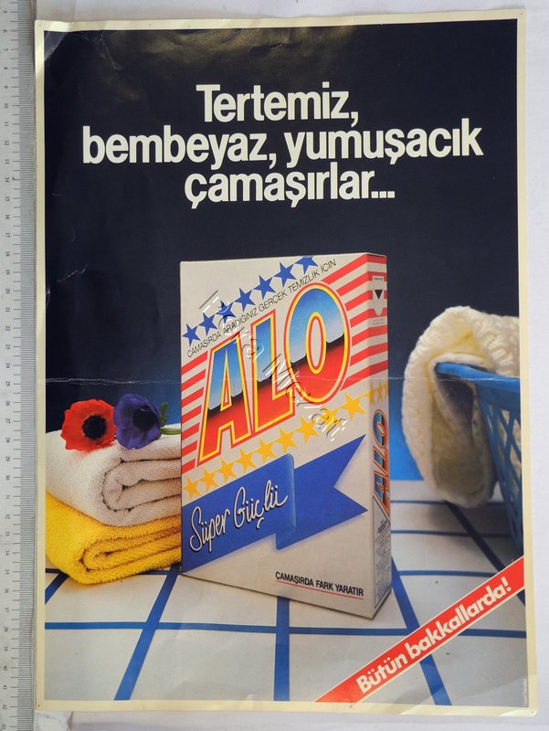 Tertemiz Bembeyaz Yumuack arlar - Byn Bakkallarda - Alo amar  Deterjan Afii